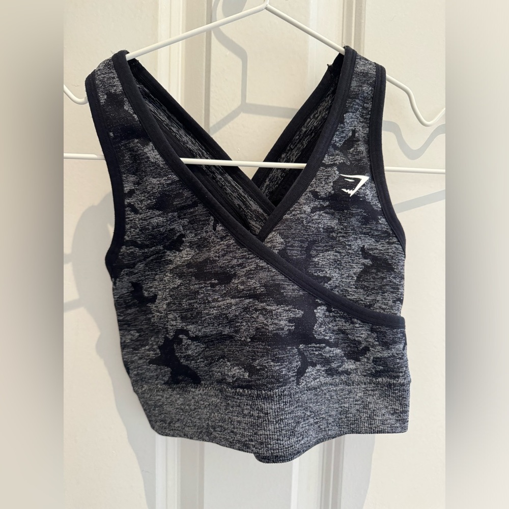Gymshark Camo Seamless Sports Bra